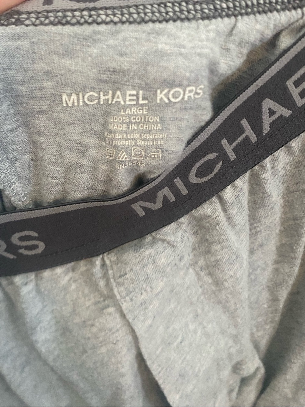 Michael Kors Gray Lounge Pants Size L - Picture 4 of 4